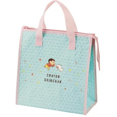 スケーター FBC1 クレヨンしんちゃん パステルスター ランチバッグ 不織布 保冷 バッグ 26.5×27cm