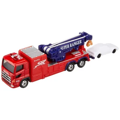 ミニカー トミカ タカラトミー (TAKARA TOMY) ロングタイプトミカ No.132 横浜市消防局 特別高度救助部隊 機動けん引工作車 3歳以上