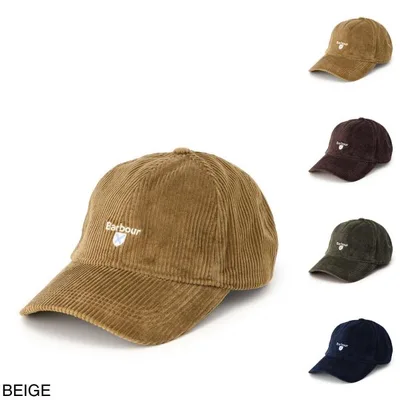 バブアー Barbour コーデュロイ キャップ PRESTON CORD CAP 6パネルキャップ 帽子 メンズ mha0911be51-beige