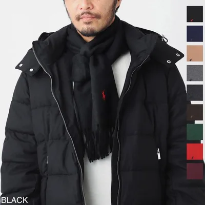 ポロラルフローレン POLO RALPH LAUREN マフラー RECYCLED WOOL MUFFLER メンズ レディース pc0476-001
