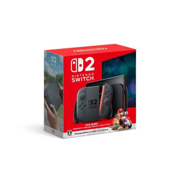 『新品即納』{Switch2} (本体) Nintendo Switch 2(ニンテンドースイッチ2)(日本語・国内専用) マリオカート ワールド セット 任天堂(BEE-S-KB6PA)(20250605)