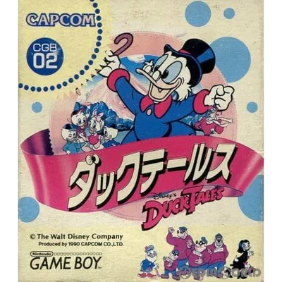 『中古即納』{箱説明書なし}{GB} ダックテールス(DUCK TALES) カプコン (19900921)