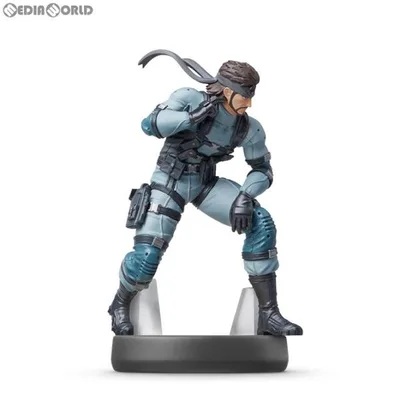 『中古即納』{ACC}{Switch} amiibo(アミーボ) スネーク(大乱闘スマッシュブラザーズシリーズ) 任天堂(NVL-C-AADH)(20190920)