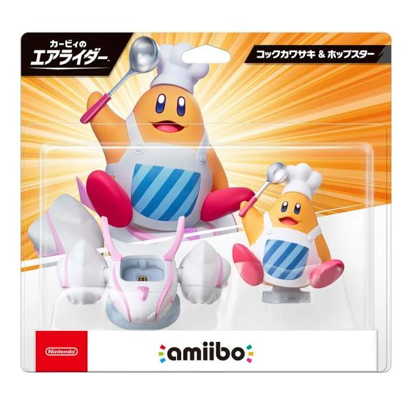 『中古即納』{ACC}{Switch2} amiibo(アミーボ) コックカワサキ&ホップスター(カービィのエアライダーシリーズ) 任天堂(NVL-W-CAAD)(20260903)