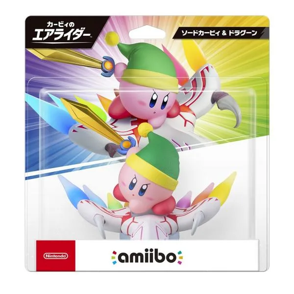 『予約前日出荷』{ACC}{Switch2} amiibo(アミーボ) ソードカービィ&ドラグーン(カービィのエアライダーシリーズ) 任天堂(NVL-W-CAAF)(20261112)