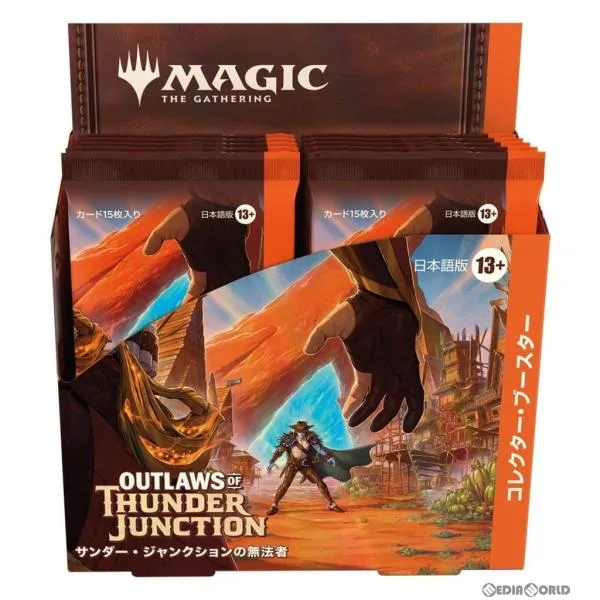 "ใหม่" "กลับสู่การสั่งซื้อ" {TCG} (กล่อง) Magic: The Gathering Outlaws of Thunder Junction Collector Booster (เวอร์ชั่นญี่ปุ่น) (20240419)