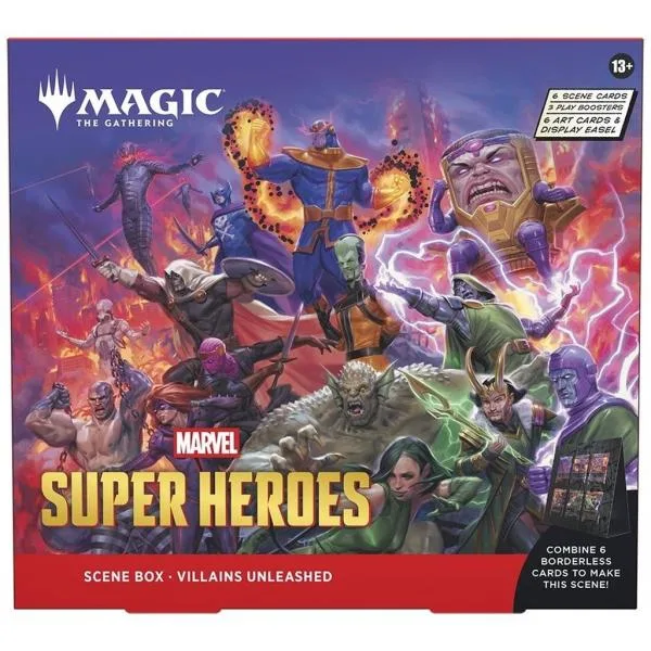 『新品』{TCG} (2種セット) MTG マジック:ザ・ギャザリング Marvel Super Heroes Scene Box 英語版 ウィザーズオブザコースト(2種×各1個)(20260626)