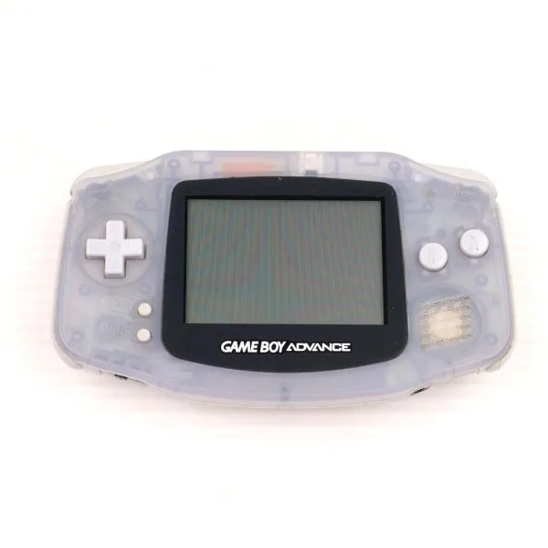 『中古即納』{GBA} (本体) GAMEBOY ADVANCE(ゲームボーイアドバンス) ミルキーブルー 任天堂(AGB-S-MBA)(20010321)