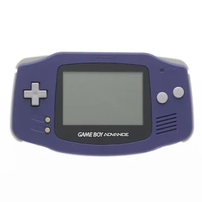 『中古即納』{GBA} (本体) GAMEBOY ADVANCE(ゲームボーイアドバンス) バイオレット 任天堂(AGB-S-VTA)(20010321)