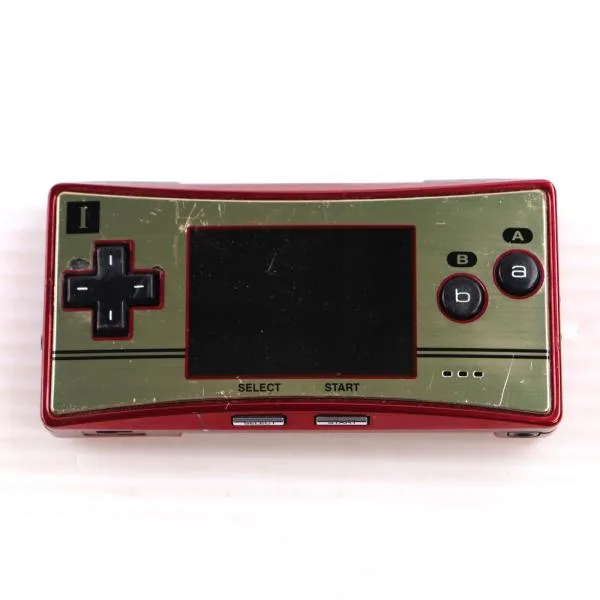 『中古即納』{GBA} (本体) GAMEBOY micro(ゲームボーイミクロ) ファミコンバージョン 任天堂(OXY-S-GA)(20050913)