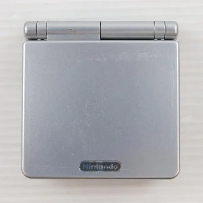 เครื่องเกม Game Boy Advance SP มือสอง สีเงินแพลตินัม (AGS-S-ZVA)