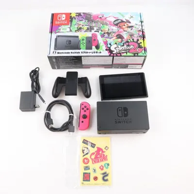 『中古即納』{Switch} (本体) Nintendo Switch(ニンテンドースイッチ) スプラトゥーン2セット 任天堂(HAC-S-KACEA)(20170721)