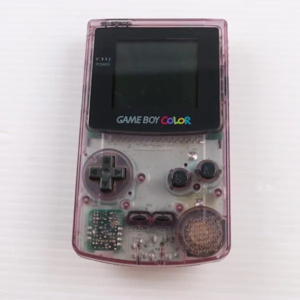 『中古即納』{GB} (本体) GAMEBOY COLOR(ゲームボーイカラー) クリアパープル 任天堂(CGB-001)(19981021)