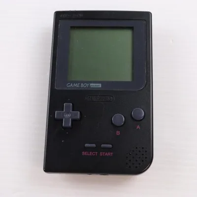 『中古即納』{GB} (本体) GAME BOY pocket(ゲームボーイポケット) 黒(ブラック) 任天堂(MGB-001)(19960721)