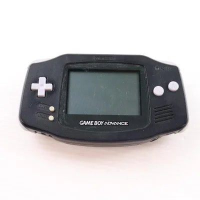 『中古即納』{GBA} (本体) GAMEBOY ADVANCE(ゲームボーイアドバンス) ブラック 任天堂(AGB-S-KA)(20011214)