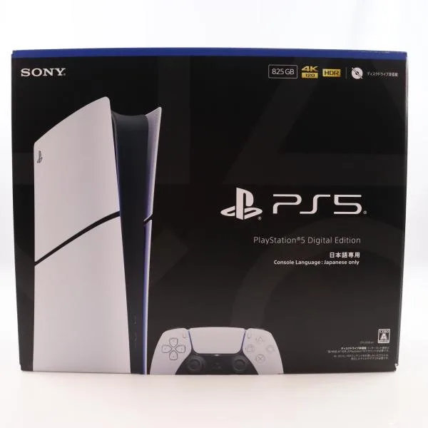 『中古即納』{PS5} (本体) PlayStation 5(プレイステーション5) デジタル・エディション 日本語専用(Console Language: Japanese only) SIE(20251121)