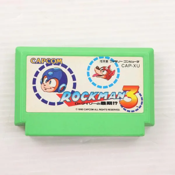 『中古即納』{FC} ROCKMAN3(ロックマン3) Dr.ワイリーの最期!〜 カプコン(19900928)