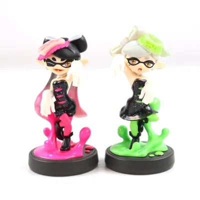 amiibo ชุด Squid Sisters (Callie/Marie) จาก Splatoon มือสอง Nintendo (NVL-E-AE2B)