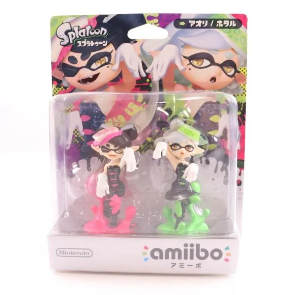amiibo ชุด Squid Sisters (Callie/Marie) จาก Splatoon มือสอง Nintendo (NVL-E-AE2B)