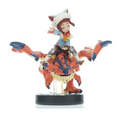 『中古即納』{ACC}{Switch} amiibo(アミーボ) 隻眼のリオレウス&ライダー(女の子) モンスターハンター ストーリーズ カプコン(CSZ-2866MH1800)(20161008)