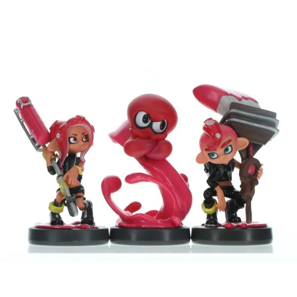 『中古即納』{ACC}{Switch} amiibo(アミーボ) トリプルセット(タコガール/タコ/タコボーイ) スプラトゥーンシリーズ 任天堂(NVL-E-AE3E)(20181109)