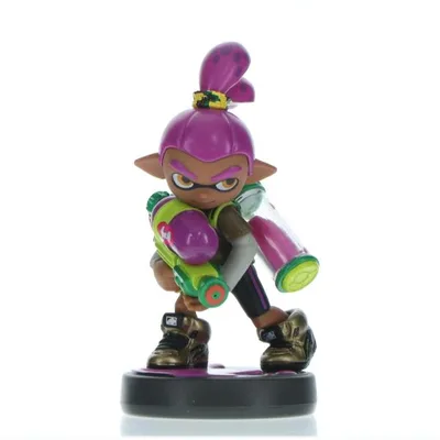 『中古即納』{ACC}{Switch} amiibo(アミーボ) ボーイ【パープル】(スプラトゥーンシリーズ) 任天堂(NVL-C-AEAG)(20160707)