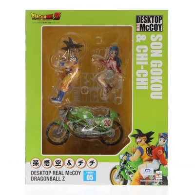 『中古即納』{FIG} DESKTOP REAL McCOY(デスクトップリアルマッコイ) 05 孫悟空&チチ ドラゴンボール 完成品 フィギュア メガハウス(20160730)