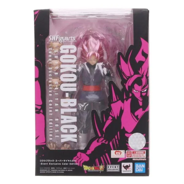 『中古即納』{FIG} 海外限定 S.H.Figuarts ゴクウブラック(スーパーサイヤ人ロゼ) Exclusive Color ドラゴンボール フィギュア バンダイスピリッツ(20190719)