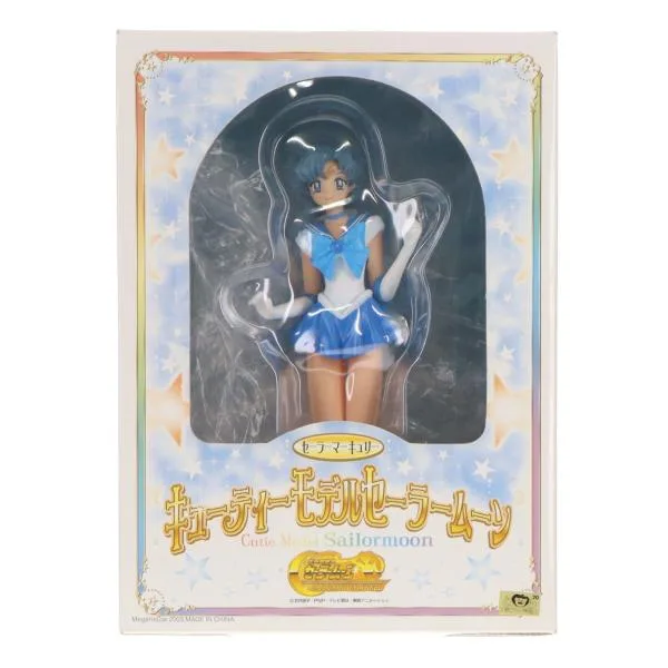 『中古即納』{FIG} キューティーモデル セーラーマーキュリー 美少女戦士セーラームーン 完成品 フィギュア メガハウス(20030228)