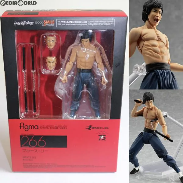 『中古即納』{FIG} figma(フィグマ) 266 ブルース・リー 完成品 可動フィギュア マックスファクトリー(20151121)