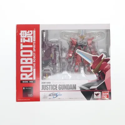 『中古即納』{FIG} ROBOT魂(SIDE MS) ジャスティスガンダム 機動戦士ガンダムSEED(シード) 完成品 可動フィギュア バンダイ(20150926)