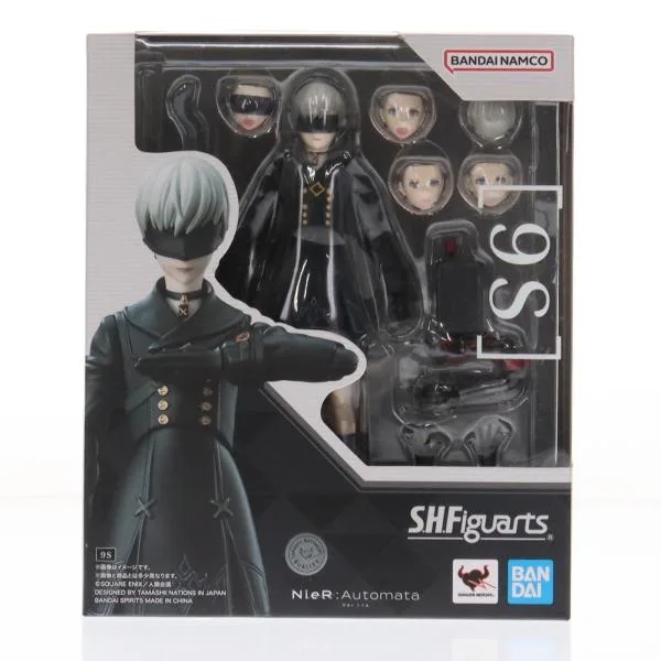 『中古即納』{FIG} S.H.Figuarts(フィギュアーツ) 9S NieR:Automata(ニーア オートマタ) Ver1.1a 完成品 可動フィギュア バンダイスピリッツ(20240217)