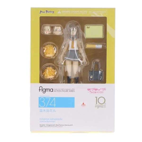 『中古即納』{FIG} figma(フィグマ) 374 国木田花丸(くにきだはなまる) ラブライブ!サンシャイン!! 完成品 フィギュア マックスファクトリー(20180801)