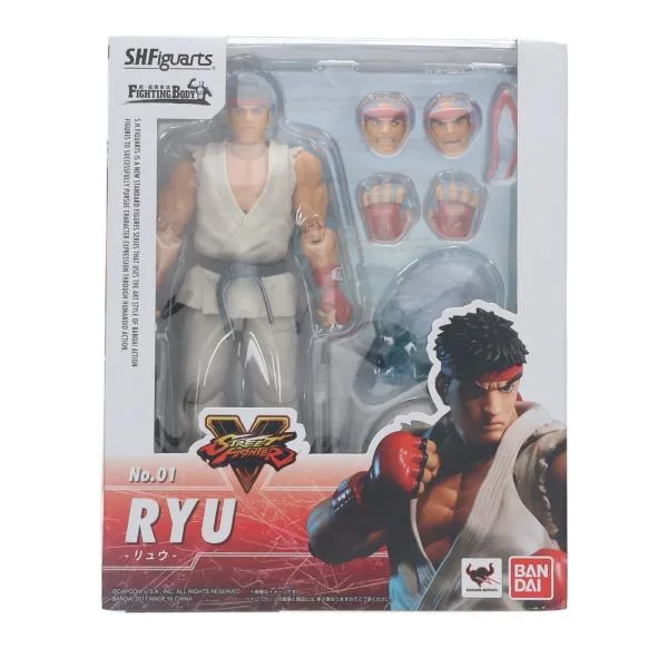 "ใช้แล้วจัดส่งทันที" {FIG} S.H.Figuarts Ryu STREET FIGHTER ฟิกเกอร์ที่เคลื่อนย้ายได้เสร็จสมบูรณ์ Bandai (20180126)