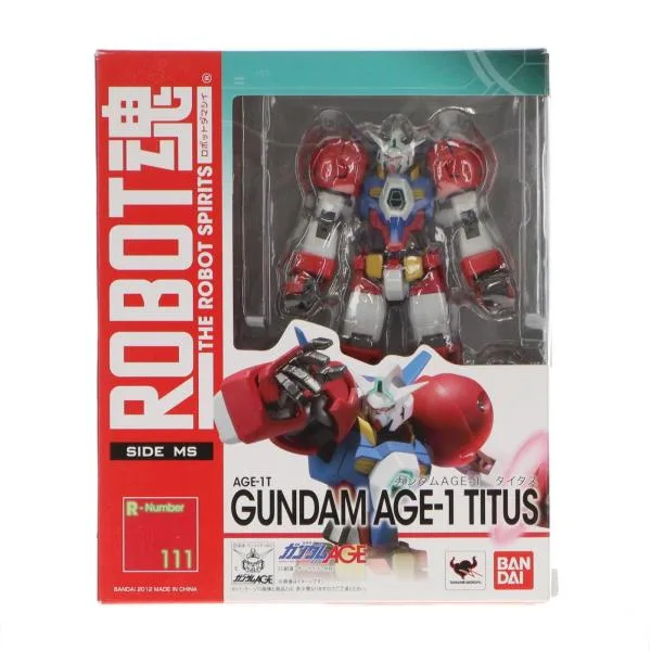 『中古即納』{FIG} ROBOT魂(SIDE MS) ガンダムAGE-1 タイタス 機動戦士ガンダムAGE(エイジ) 完成品 可動フィギュア バンダイ(20120128)
