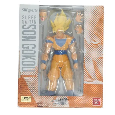 『中古即納』{FIG} S.H.Figuarts(フィギュアーツ) スーパーサイヤ人 孫悟空 ドラゴンボール改 完成品 可動フィギュア バンダイ(20130413)