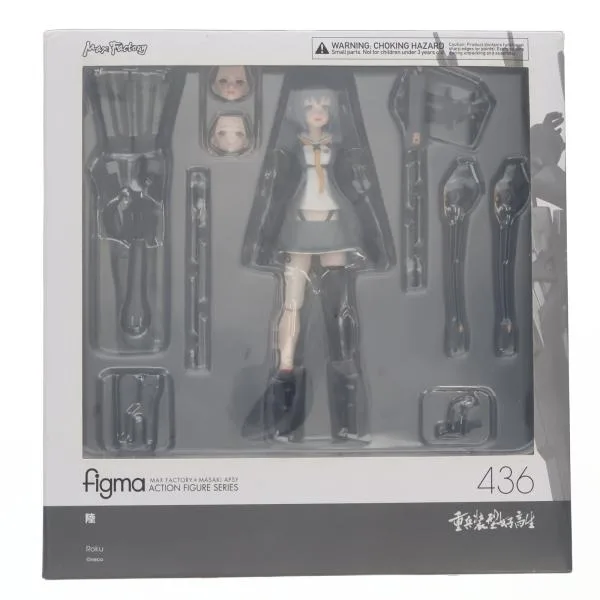 『中古即納』{FIG} figma(フィグマ) 436 陸(ろく) 重兵装型女子高生 完成品 可動フィギュア マックスファクトリー(20191124)