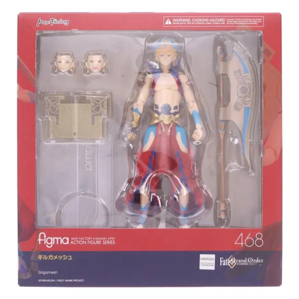 『中古即納』{FIG} figma 468 ギルガメッシュ Fate/Grand Order -絶対魔獣戦線バビロニア- フィギュア マックスファクトリー(20201010)