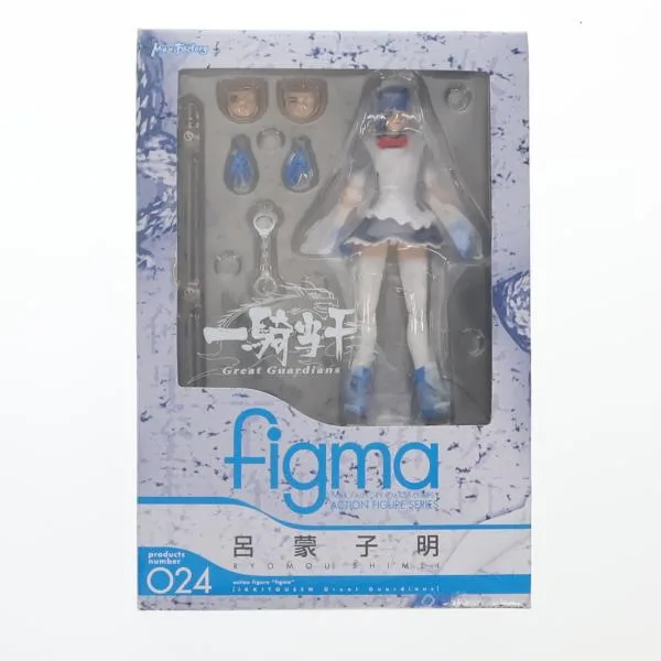 『中古即納』{FIG} figma(フィグマ) 024 呂蒙子明(りょもうしめい) 一騎当千 Great Guardians フィギュア マックスファクトリー(20081210)