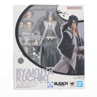 『中古即納』{FIG} S.H.Figuarts(フィギュアーツ) 朽木白哉(くちきびゃくや) BLEACH(ブリーチ) 千年血戦篇 可動フィギュア(20231125)