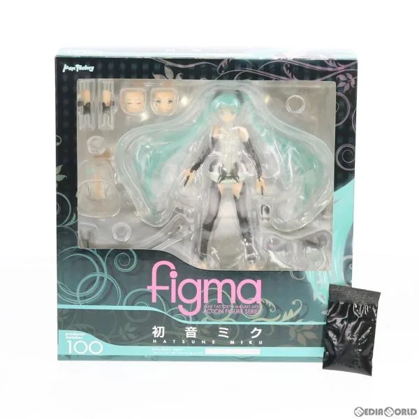 『中古即納』{FIG} キャンペーン特典付属 figma(フィグマ) 100 初音ミク Append ver. 初音ミク・アペンド 完成品 フィギュア マックスファクトリー(20110906)