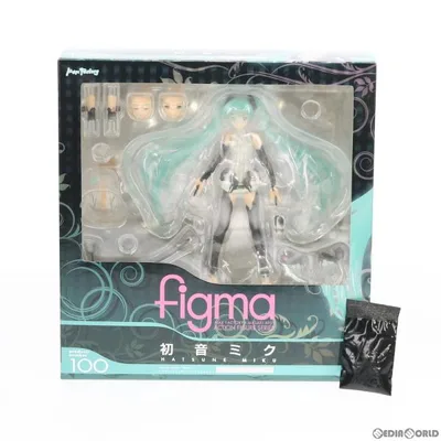 『中古即納』{FIG} キャンペーン特典付属 figma(フィグマ) 100 初音ミク Append ver. 初音ミク・アペンド 完成品 フィギュア マックスファクトリー(20110906)