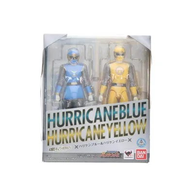 『中古即納』{FIG} 魂ウェブ商店限定 S.H.Figuarts ハリケンブルー&ハリケンイエロー 忍風戦隊ハリケンジャー フィギュア バンダイ(20140130)