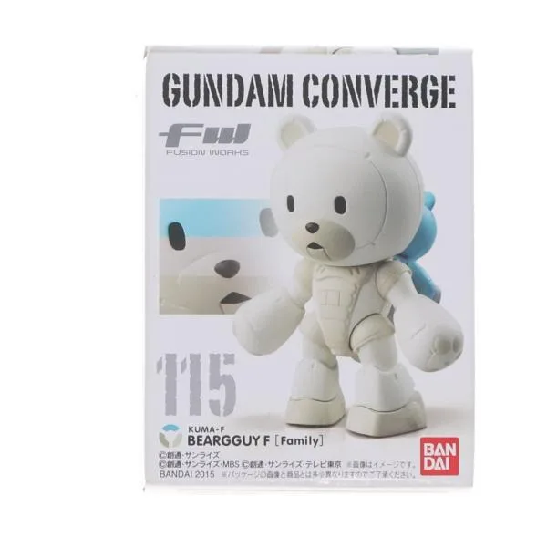 『中古即納』{FIG} (単品)(食玩) ベアッガイF(ファミリー) FW GUNDAM CONVERGE 20 ガンダムビルドファイターズトライ フィギュア バンダイ(20150929)