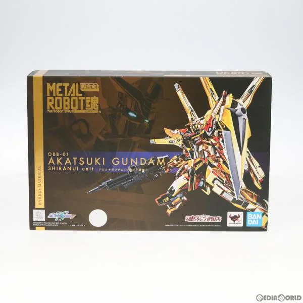 『中古即納』{FIG} 魂ウェブ商店限定 METAL ROBOT魂(SIDE MS) アカツキガンダム(シラヌイ装備) 機動戦士ガンダムSEED DESTINY 可動フィギュア BSP(20200825)