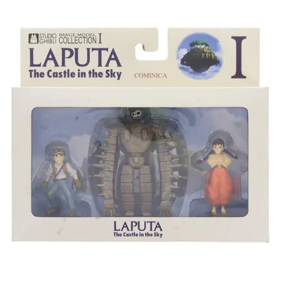 『中古即納』{FIG} スタジオジブリイメージコレクションI パズー&シータ&ロボット兵 天空の城ラピュタ 完成品 フィギュア COMINICA(コミニカ)(20010331)