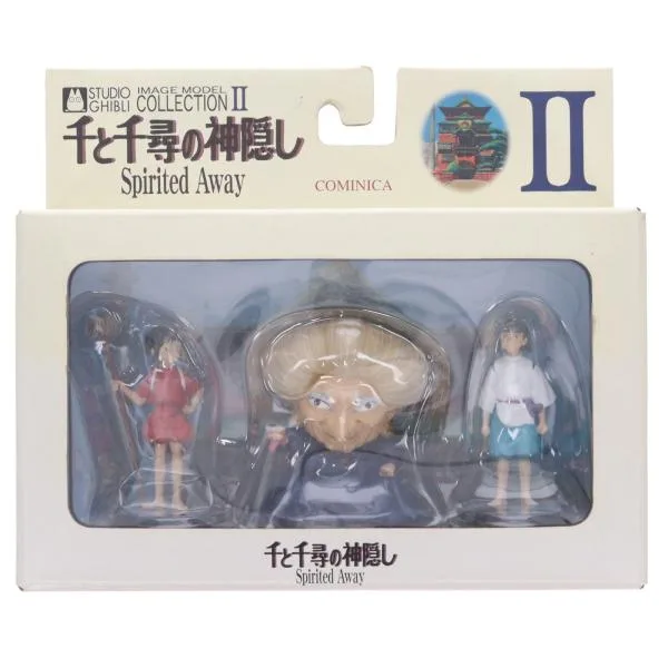 『中古即納』{FIG} スタジオジブリイメージコレクションII 湯婆婆(ゆばーば)・セン・ハク 千と千尋の神隠し 完成品 フィギュア コミニカ(19991231)