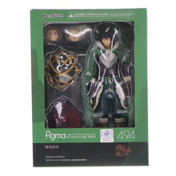 『中古即納』{FIG} figma(フィグマ) 494 岩谷尚文(いわたになおふみ) 盾の勇者の成り上がり 完成品 可動フィギュア マックスファクトリー(20210730)