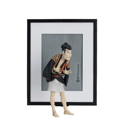 『中古即納』{FIG} (再販) figma(フィグマ) SP-100 写楽作 三代目大谷鬼次の奴江戸兵衛 テーブル美術館 フィギュア FREEing(フリーイング)(20260207)
