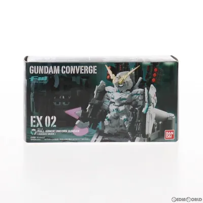 『中古即納』{FIG} (食玩) FW GUNDAM CONVERGE EX02 フルアーマーユニコーンガンダム 機動戦士ガンダムUC(ユニコーン) フィギュア バンダイ(20140324)